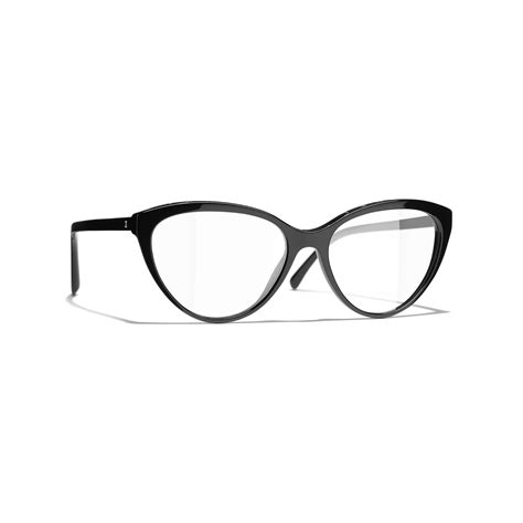 Optical: Cat Eye Eyeglasses, acetate Black — Fashion .